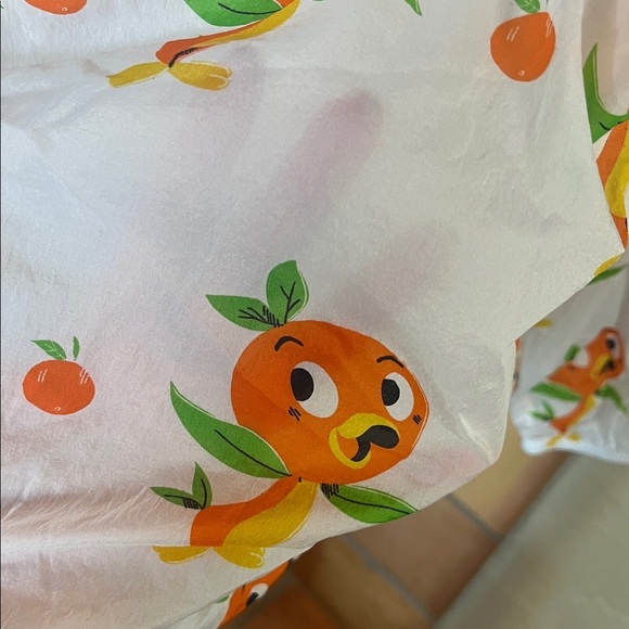 Disney Orange Bird Spirit Jersey with Orange and White Design, size XS - Picture 9 of 11